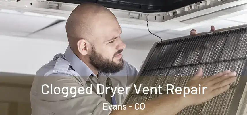  Clogged Dryer Vent Repair Evans - CO